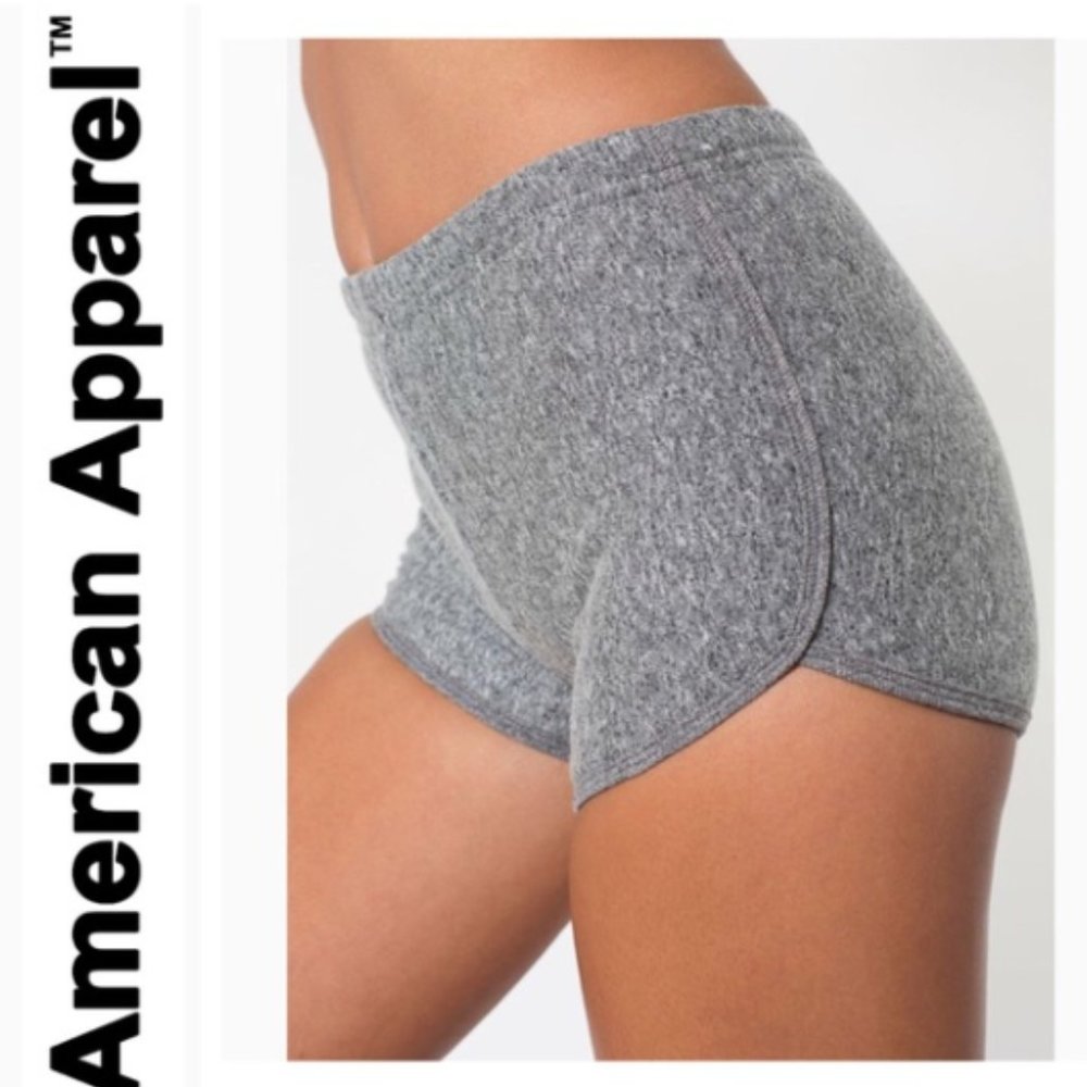 American Apparel Interlock Running Short Rare Vintage